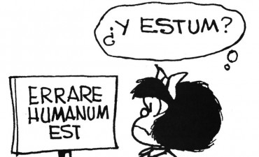 Errar es humano, perdonar… también tendría que serlo